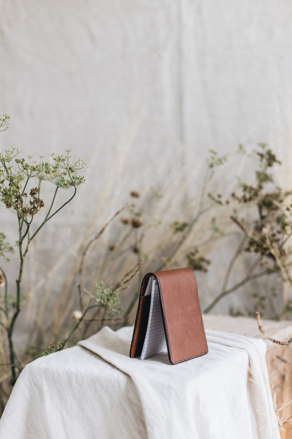 OUTLET | Leather Covered Pocket Notepad | Grade B - Saddler & Co - Saddler & Co | Australian Made Leather Goods