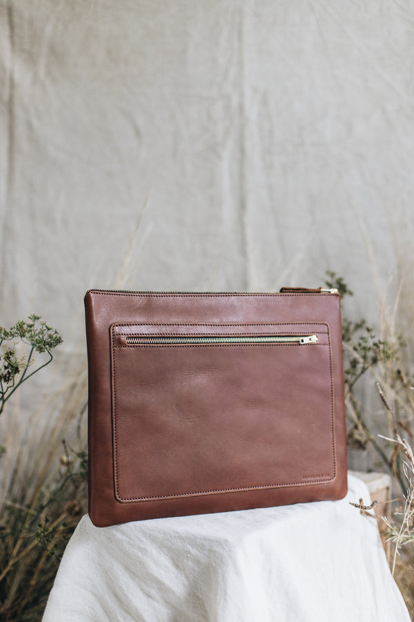 OUTLET | Laptop Case - Regular size | Grade B - Saddler & Co - Saddler & Co | Australian Made Leather Goods