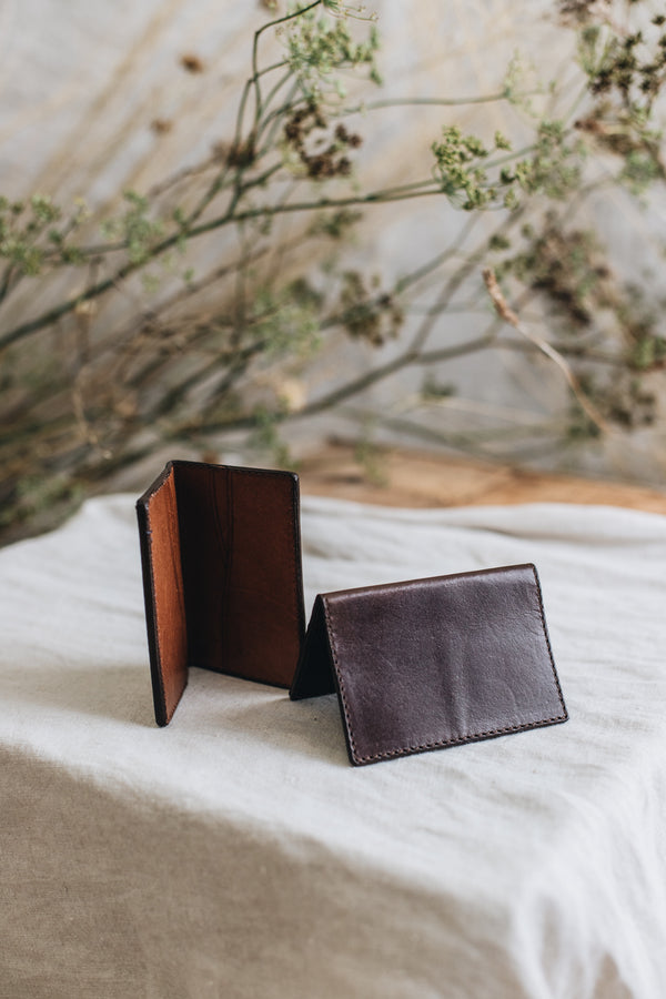 OUTLET | Leather Card Wallet | Grade B - Saddler & Co - Saddler & Co | Australian Made Leather Goods