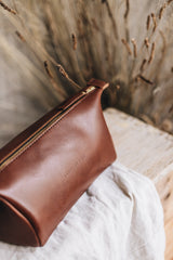 OUTLET | Leather Toiletry Bag | Grade B - Saddler & Co - Saddler & Co | Australian Made Leather Goods