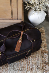 Leather Luggage Tag | NEW - Saddler & Co - Saddler & Co | Australian Made Leather Goods