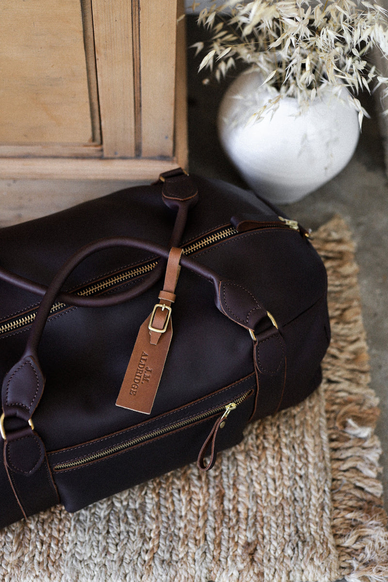 Leather Luggage Tag | NEW - Saddler & Co - Saddler & Co | Australian Made Leather Goods