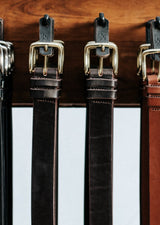 The Classic Belt in Cocoa (Dark Brown) - Saddler & Co - Saddler & Co | Australian Made Leather Goods