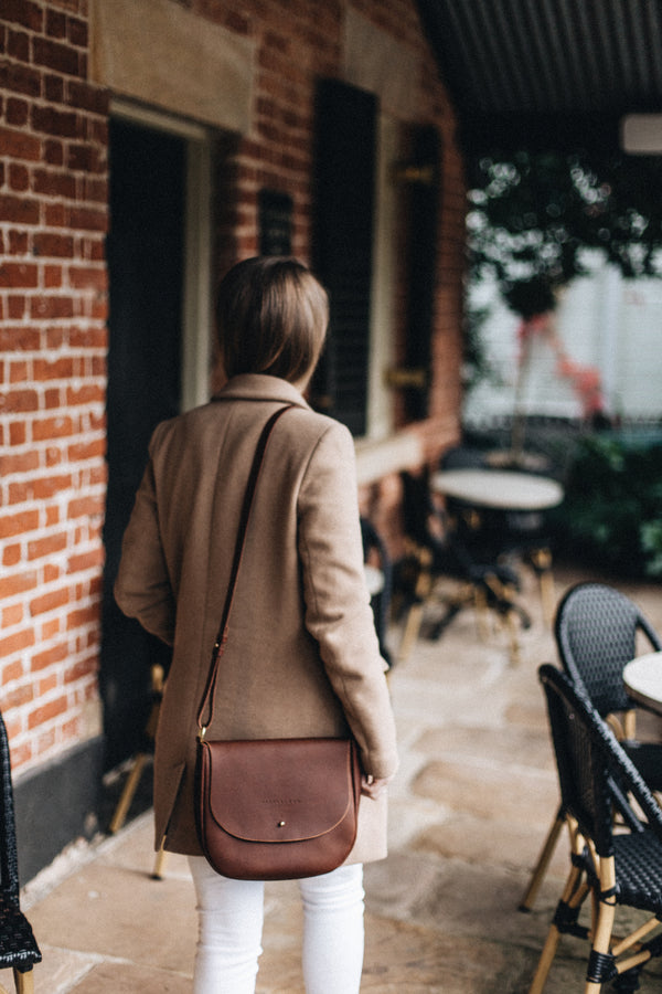 The Saddle Bag in Caramel - Saddler & Co - Saddler & Co | Australian Made Leather Goods