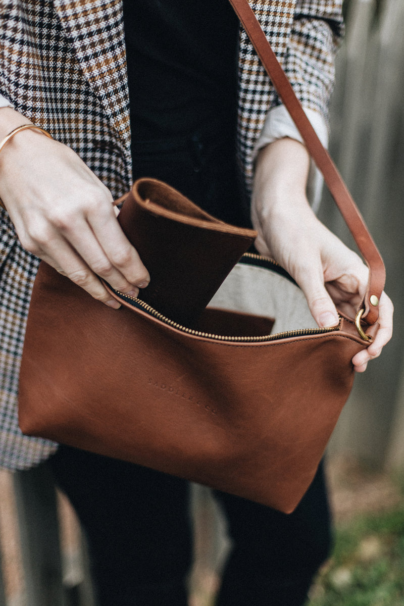 NEW The Essential Bag in Caramel - Saddler & Co - Saddler & Co | Australian Made Leather Goods