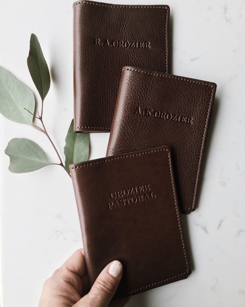 Passport Cover or Stockmans Book - Saddler & Co - Saddler & Co | Australian Made Leather Goods