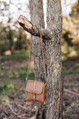 Kipling Leather Satchel in Oak - Saddler & Co - Saddler & Co | Australian Made Leather Goods