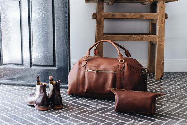 Leather Toiletry Bag - Saddler & Co - Saddler & Co | Australian Made Leather Goods