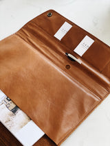 Leather Work Folio - Cocoa - Saddler & Co - Saddler & Co | Australian Made Leather Goods