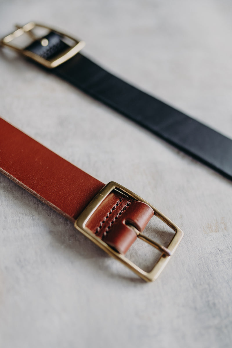 Casual Belt in Caramel - Saddler & Co - Saddler & Co | Australian Made Leather Goods