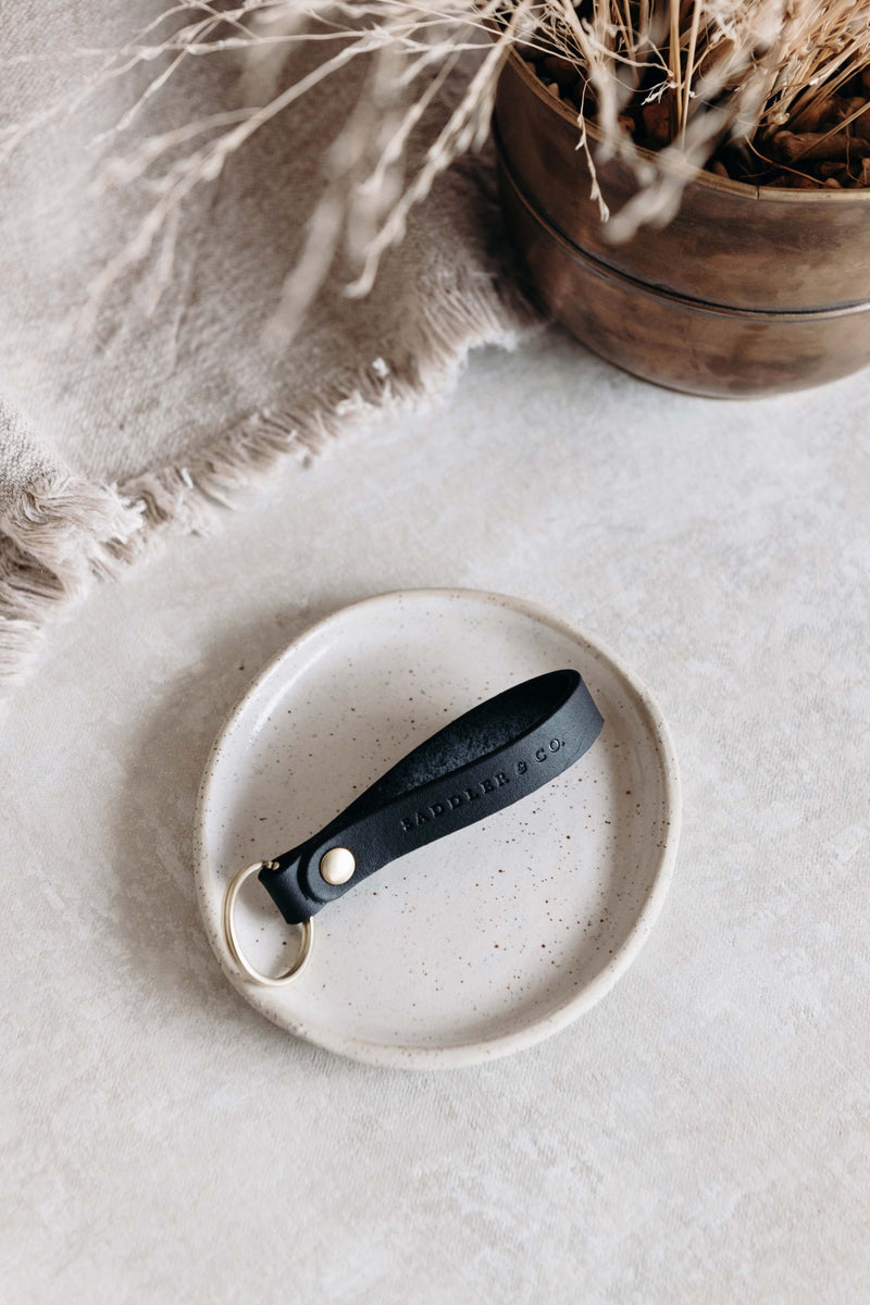 OUTLET | Leather Loop Keychain - Saddler & Co - Saddler & Co | Australian Made Leather Goods
