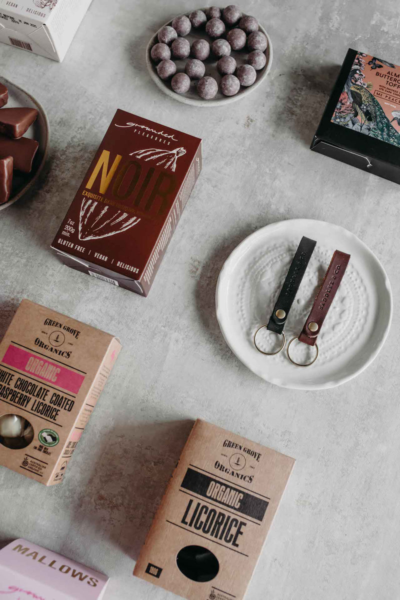Noir Drinking Chocolate - Grounded Pleasures - Saddler & Co | Australian Made Leather Goods