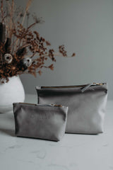 The Daily Clutch in Mist - Saddler & Co - Saddler & Co | Australian Made Leather Goods