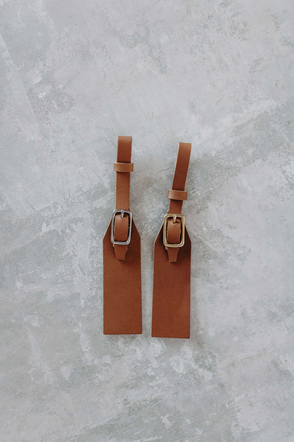 Leather Luggage Tag | NEW - Saddler & Co - Saddler & Co | Australian Made Leather Goods