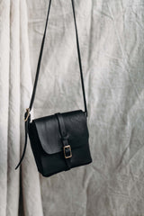 The Petite Satchel in Black - Saddler & Co - Saddler & Co | Australian Made Leather Goods