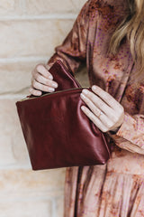 The Daily Clutch in 'Bramble' | Special Edition - Saddler & Co - Saddler & Co | Australian Made Leather Goods