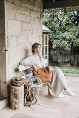 The Classic Tote in Nutmeg - Saddler & Co - Saddler & Co | Australian Made Leather Goods