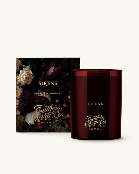 'Sirens' Candle Glass Vessel - Mini Jar 60g - Southern Wild Co - Saddler & Co | Australian Made Leather Goods