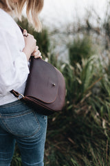 OUTLET | Saddle Bag in Cocoa - Saddler & Co - Saddler & Co | Australian Made Leather Goods