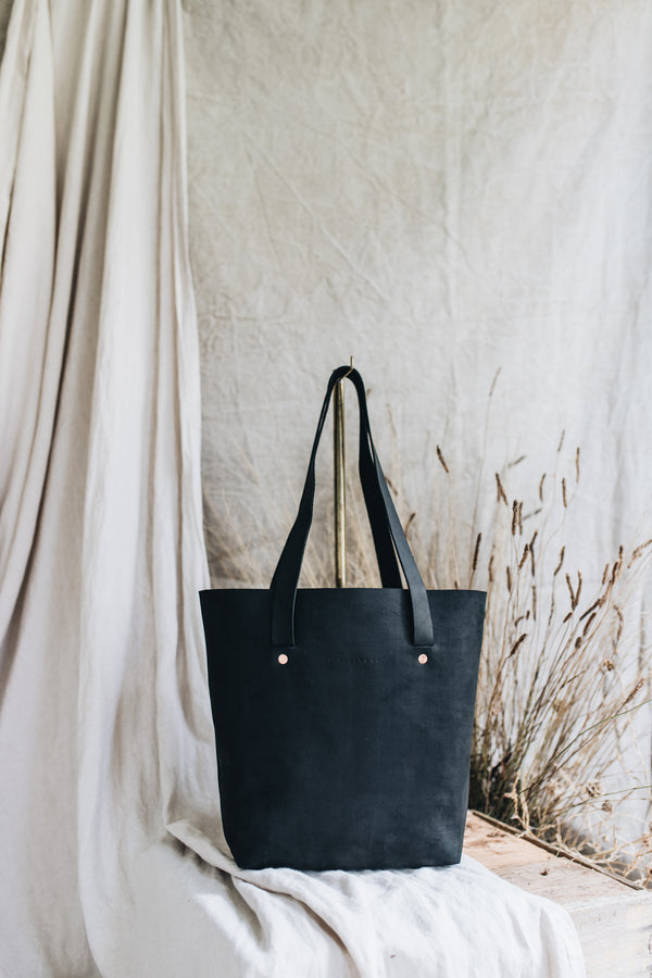 The Flora Tote in Aniseed - Saddler & Co - Saddler & Co | Australian Made Leather Goods