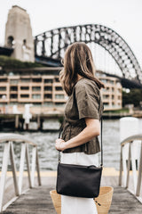 The Essential Bag in Black - Saddler & Co - Saddler & Co | Australian Made Leather Goods